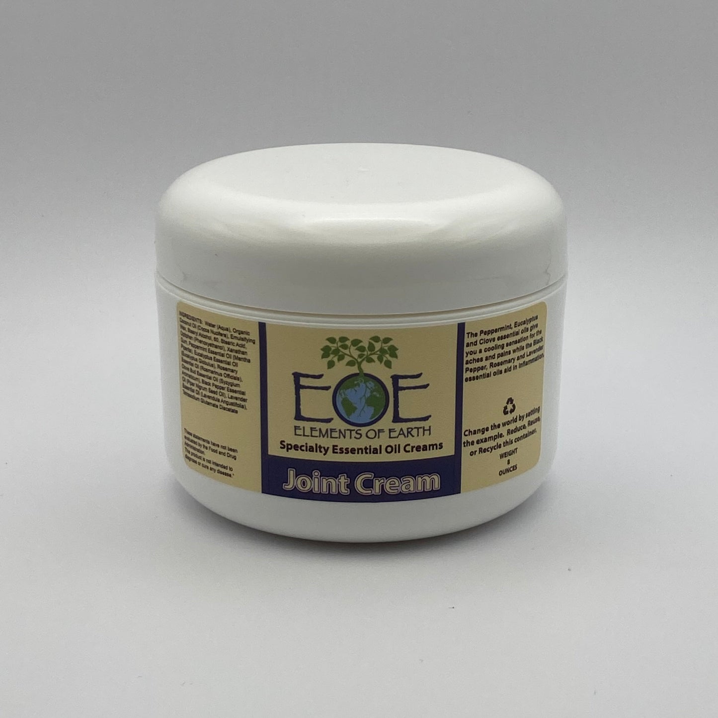 Joint Cream 8 oz Jar